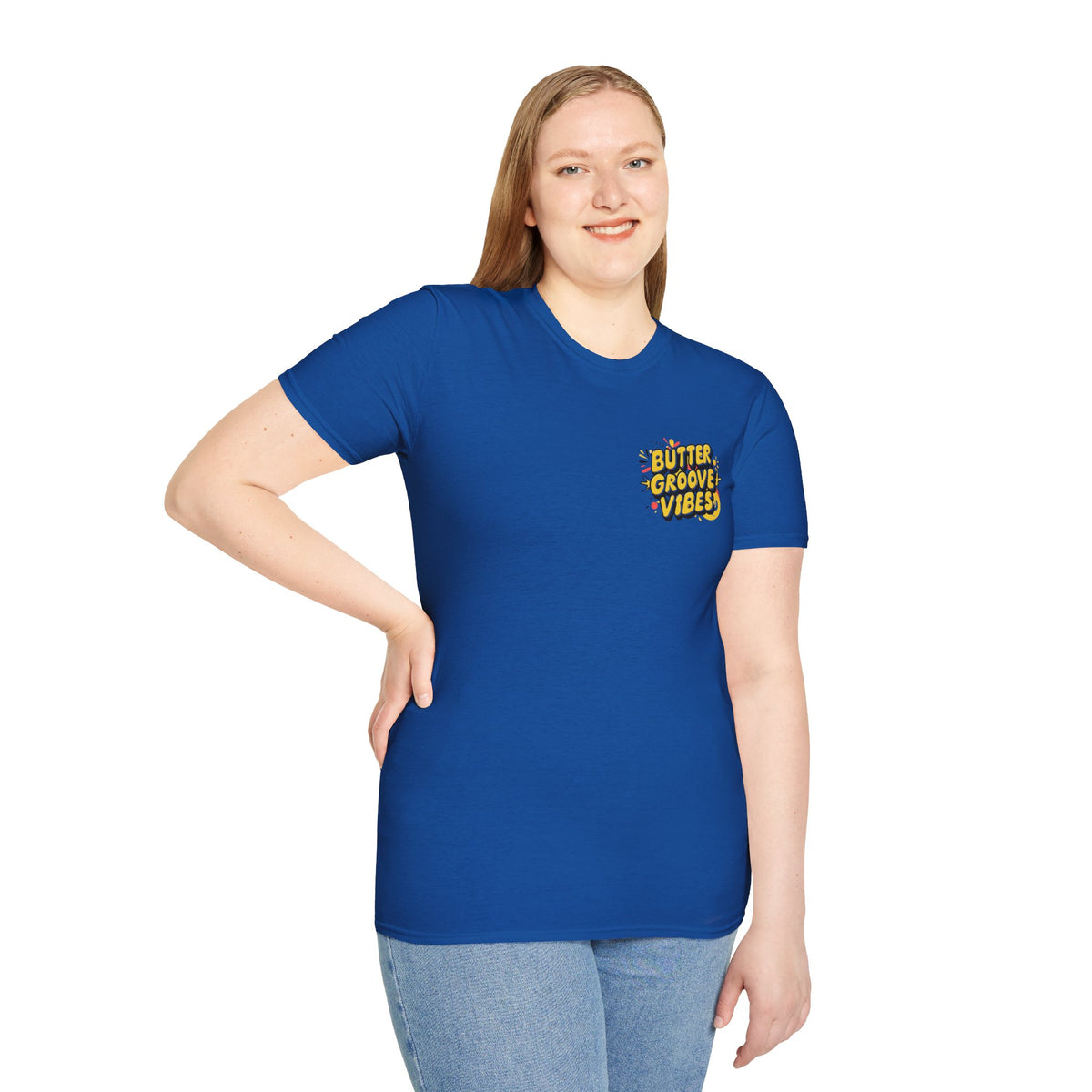 T-Shirt — "Butter Groove Vibes" Retro Graphic Tee