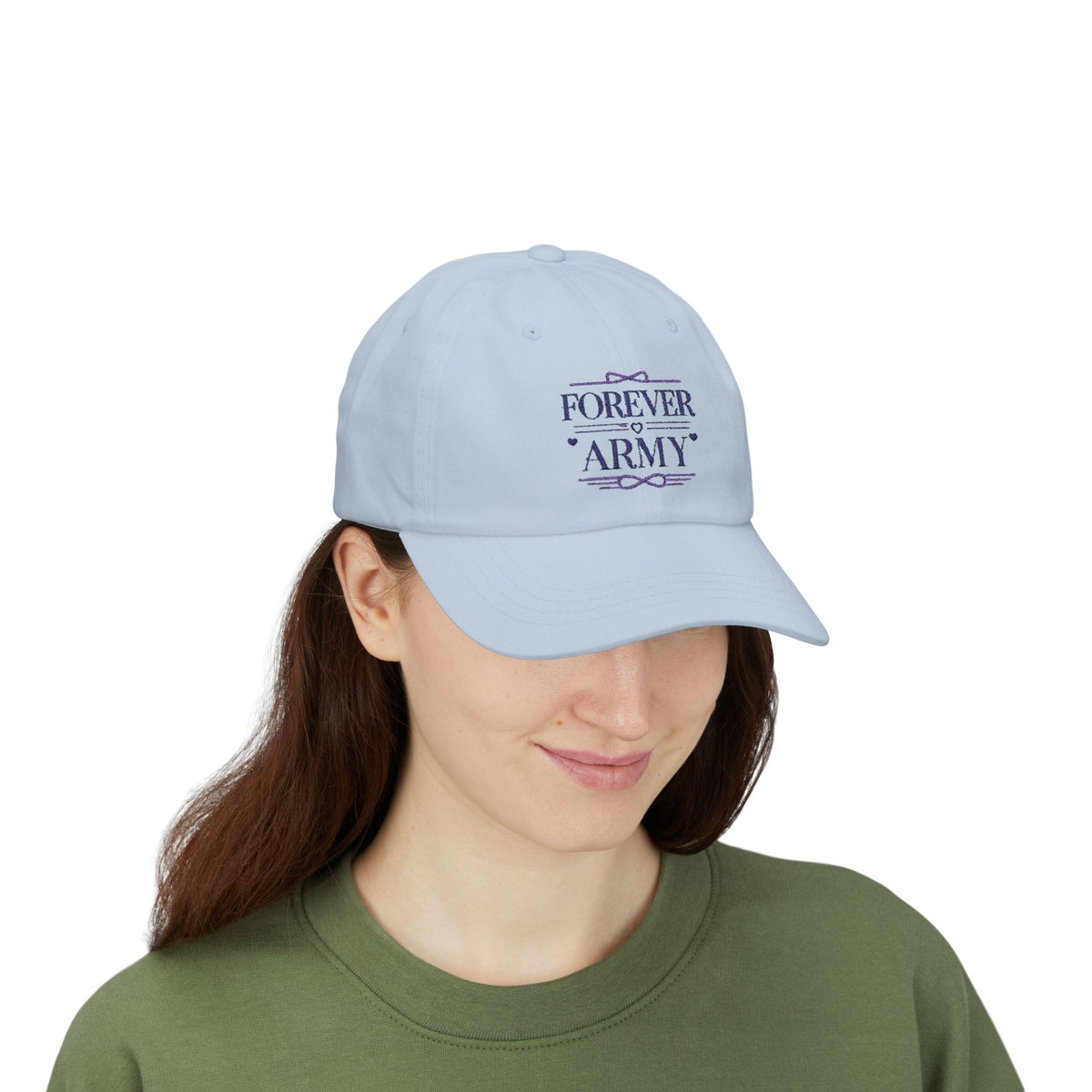 Forever Army BTS Cap –  Embroidered Baseball Hat
