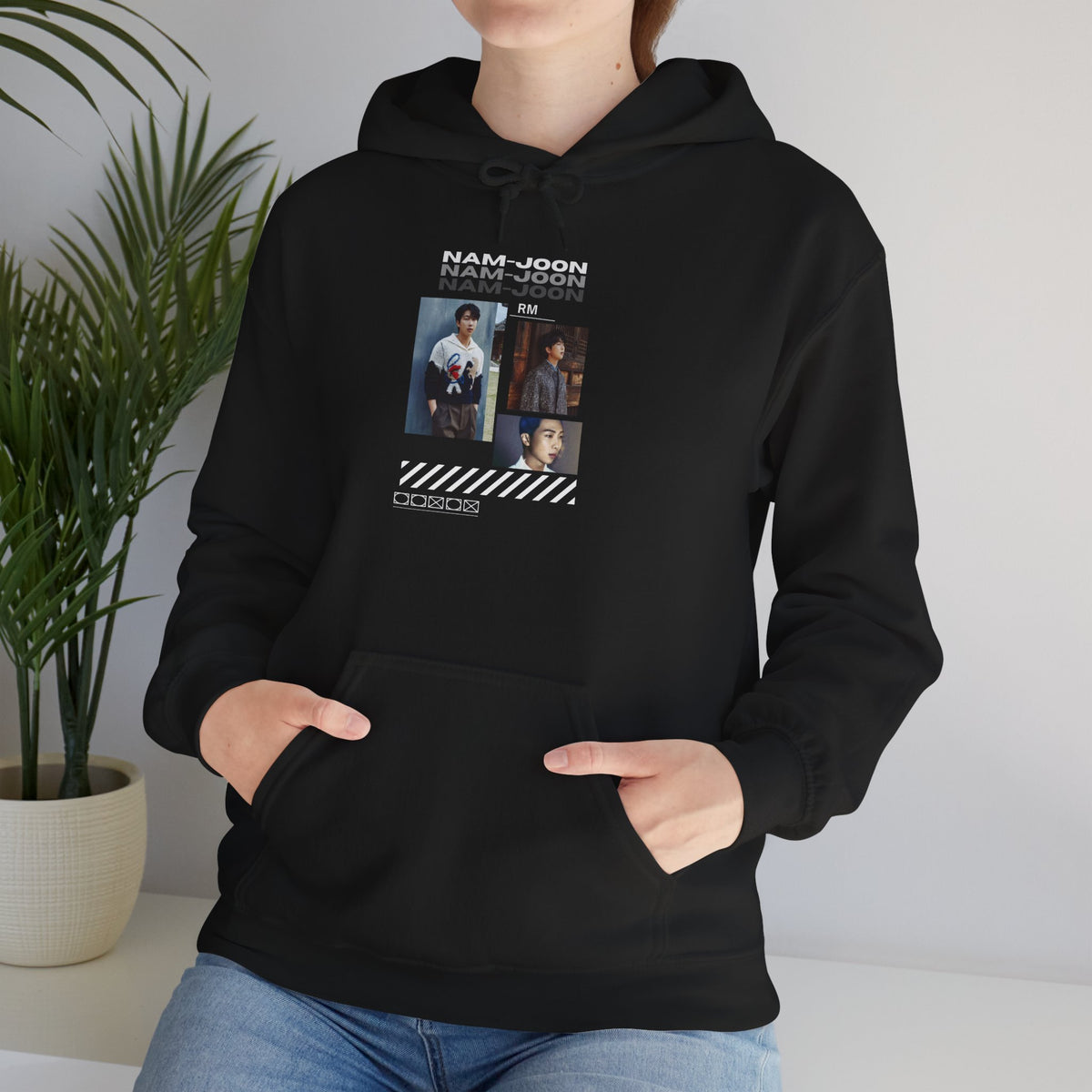 Namjoon Photo Collage Hoodie — RM Aesthetic BTS Hoodie