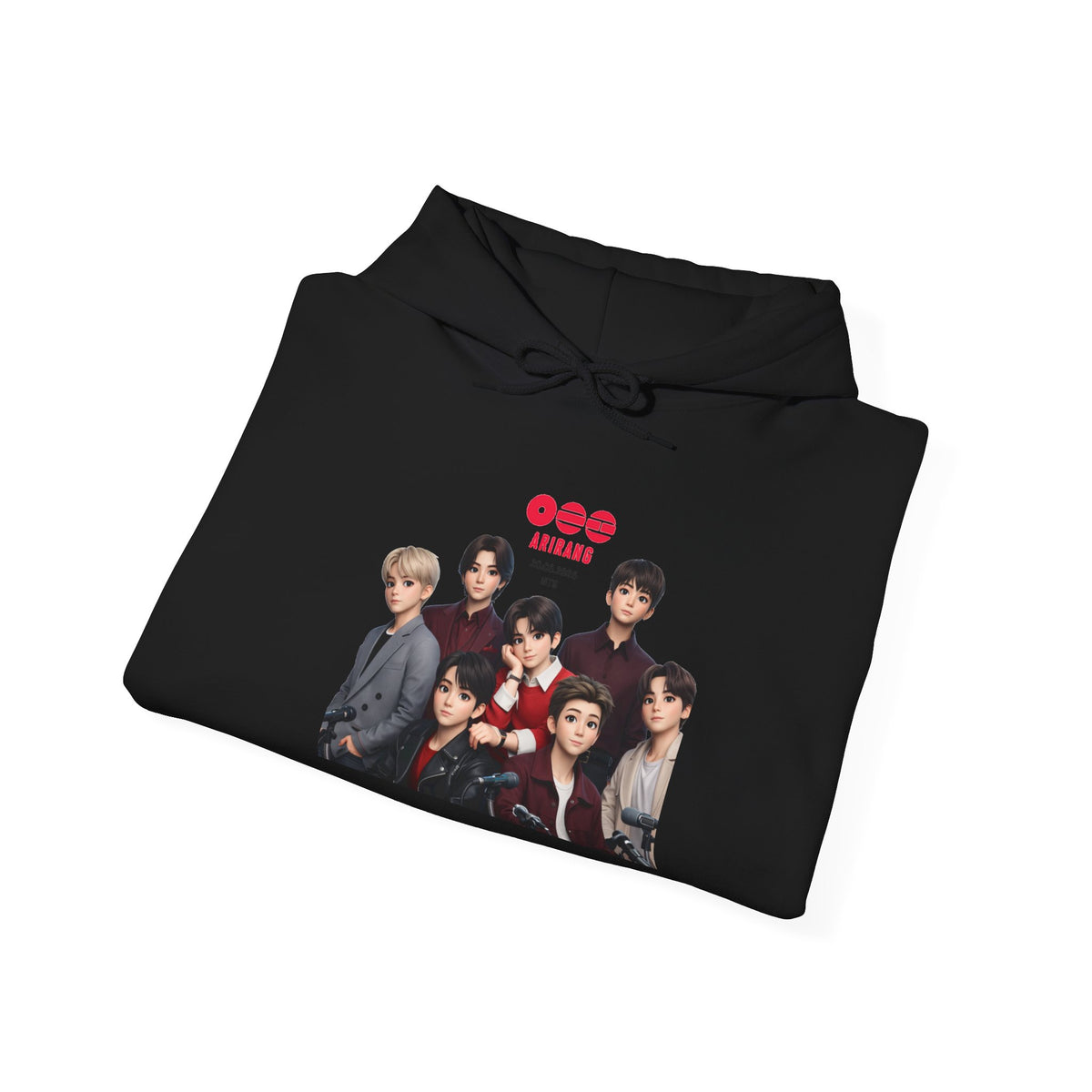 BTS K-Pop Group Photo Hoodie —  Tour Hoodie