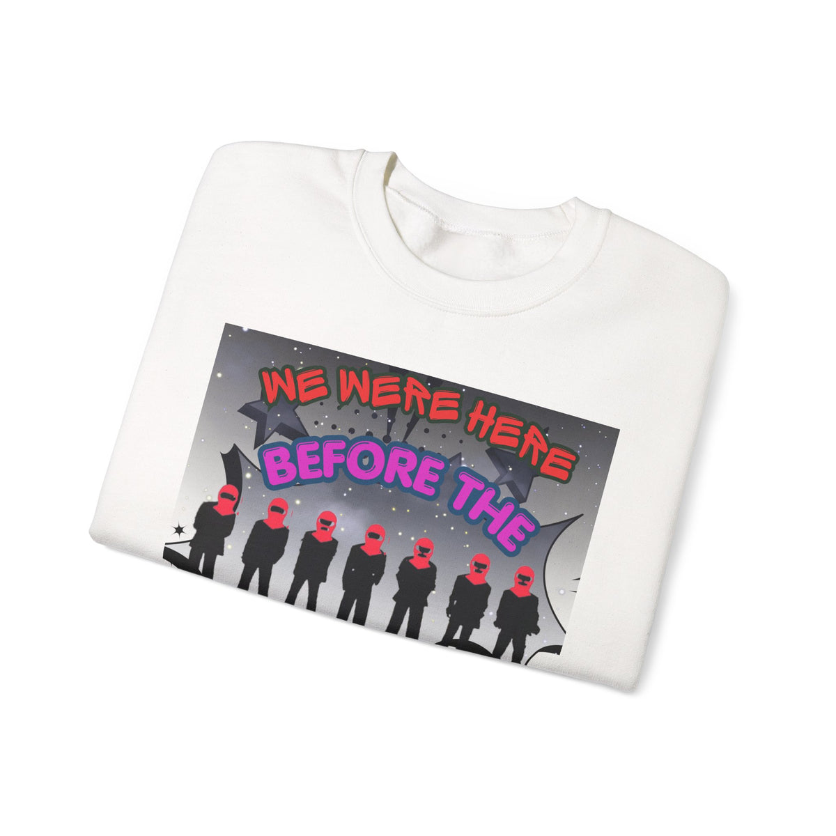 Crewneck Sweatshirt — BTS  the Comeback” Retro Pop Graphic