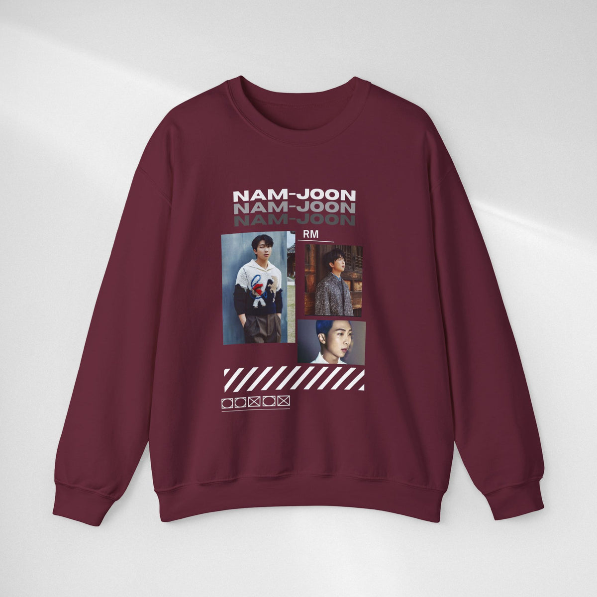 RM (Nam-joon) Photo Collage Crewneck Sweatshirt