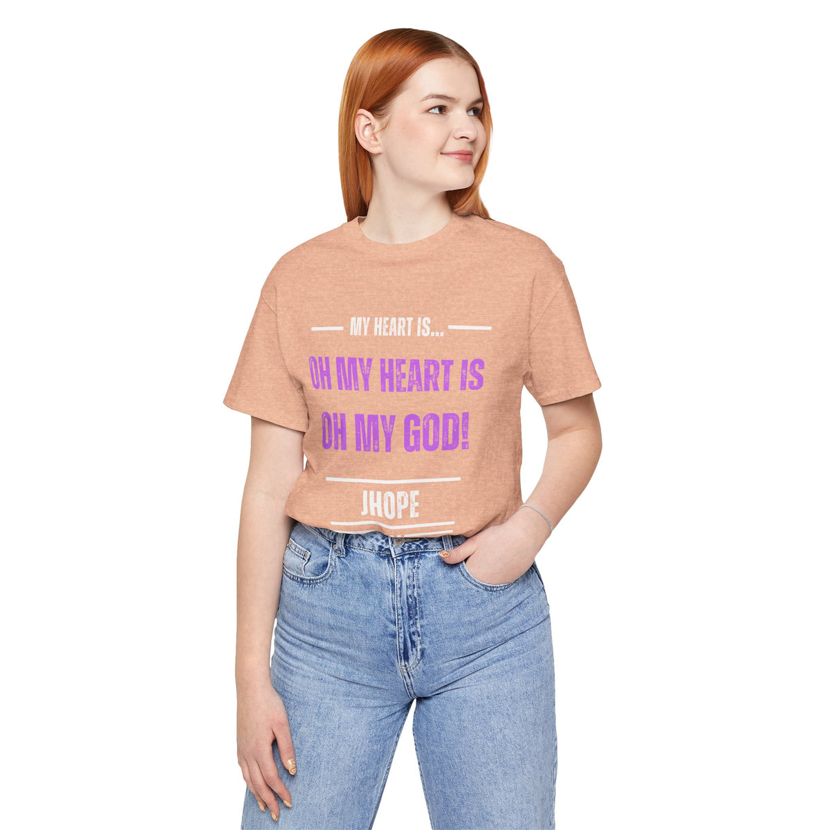 Jhope "My Heart Is... Oh My God!" Fan T‑Shirt