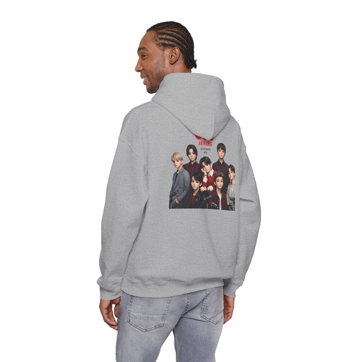 BTS K-Pop Group Photo Hoodie —  Tour Hoodie