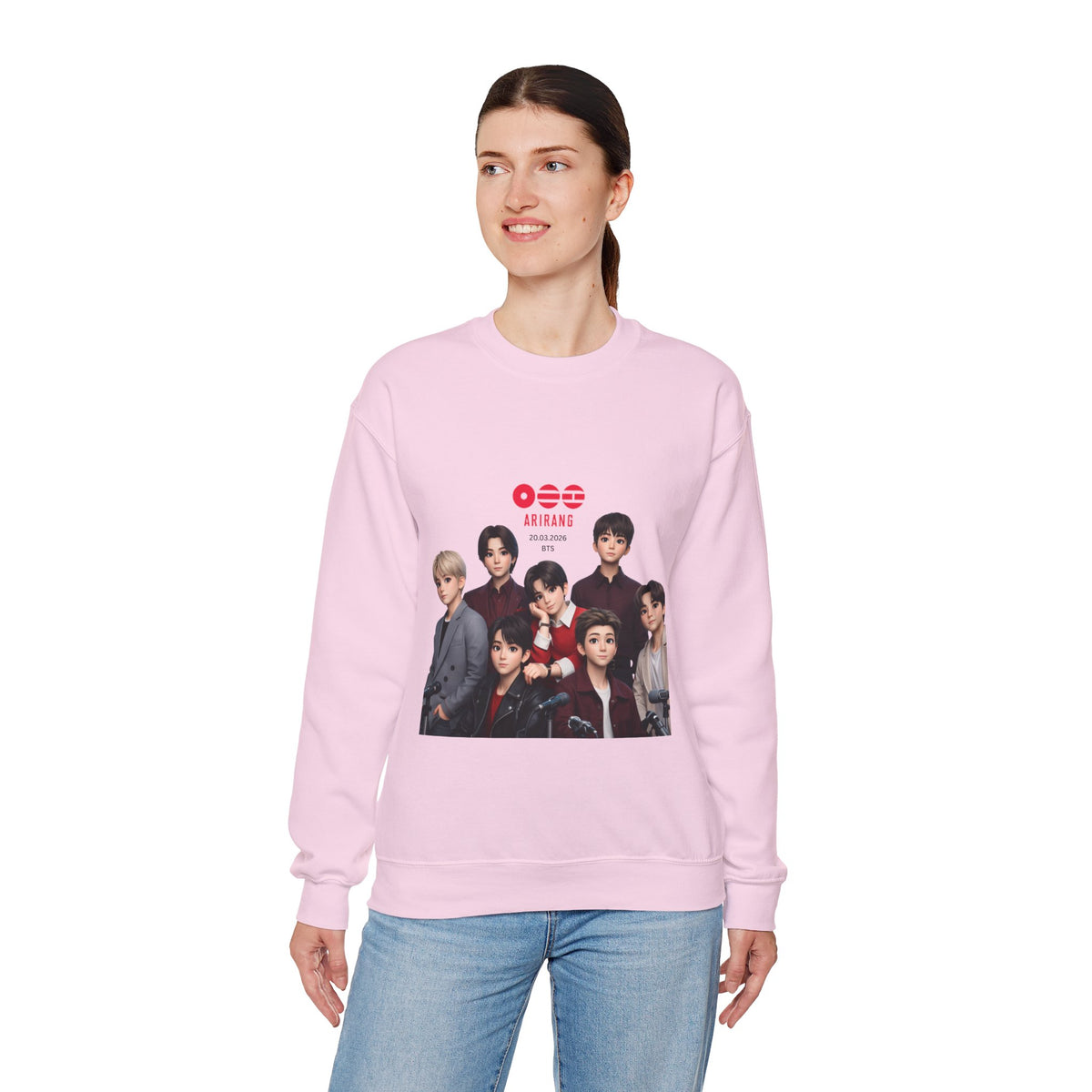BTS GROUP Photo Crewneck Sweatshirt