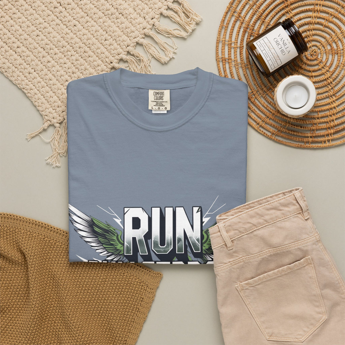 Run Bulletproof T-Shirt — BTS Graphic Fitness Tee