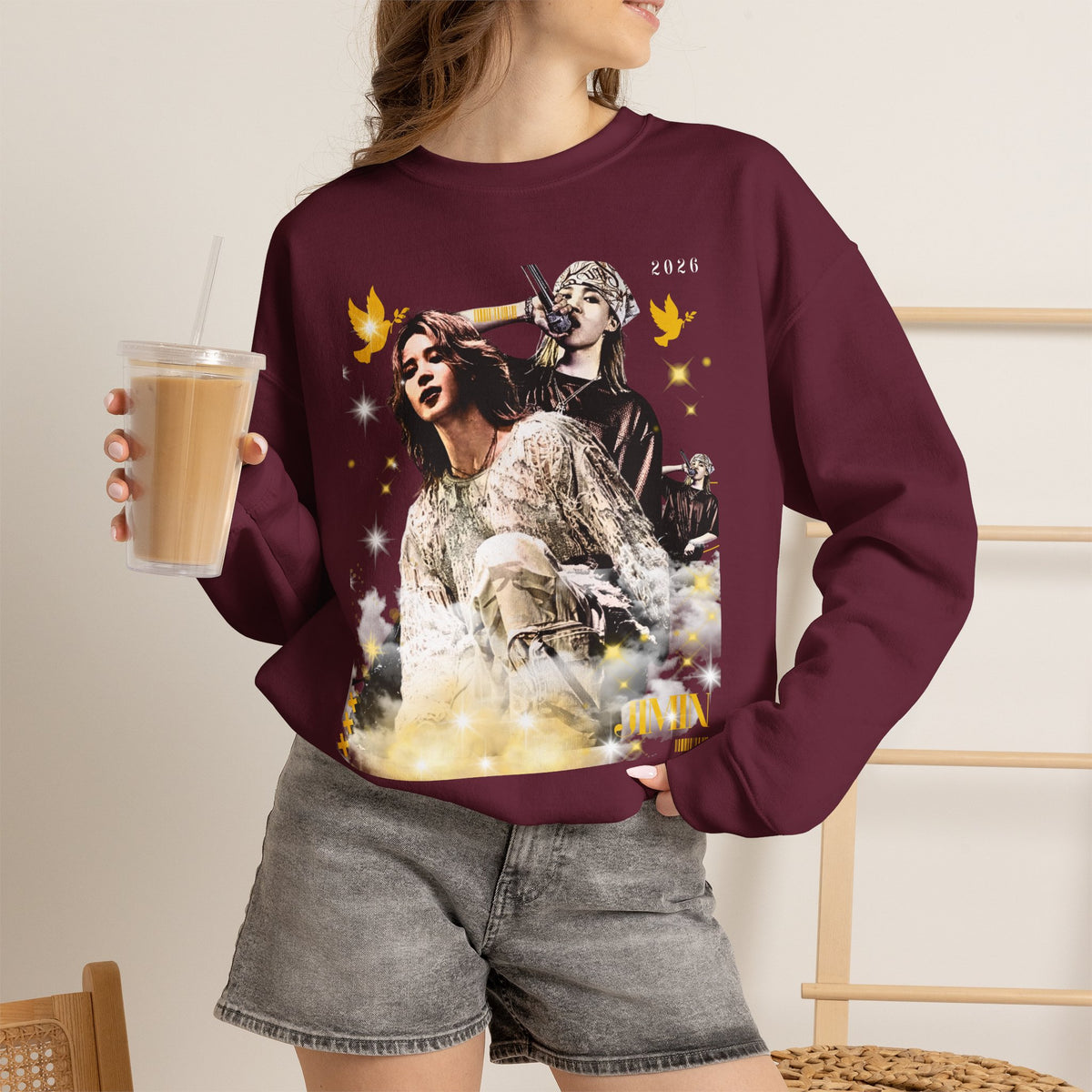Jimin 95 K-Pop Crewneck Sweatshirt