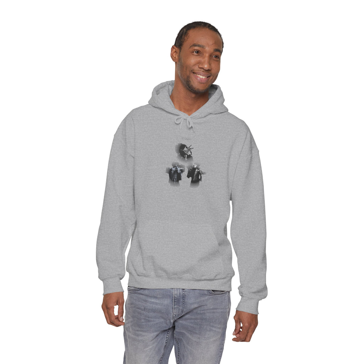 JHOPE Hoodie - Vintage Film Noir Photographer Graphic Hoodie