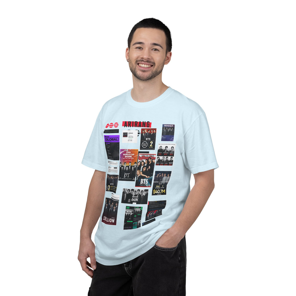 BTS Wins Collage T-Shirt — BTS Moments Graphic Tee
