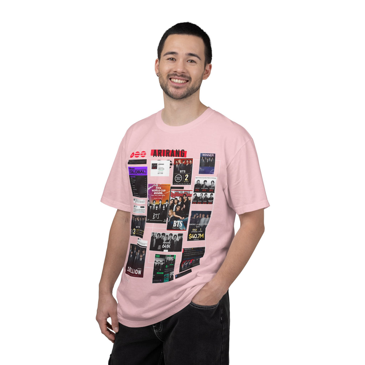 BTS Wins Collage T-Shirt — BTS Moments Graphic Tee