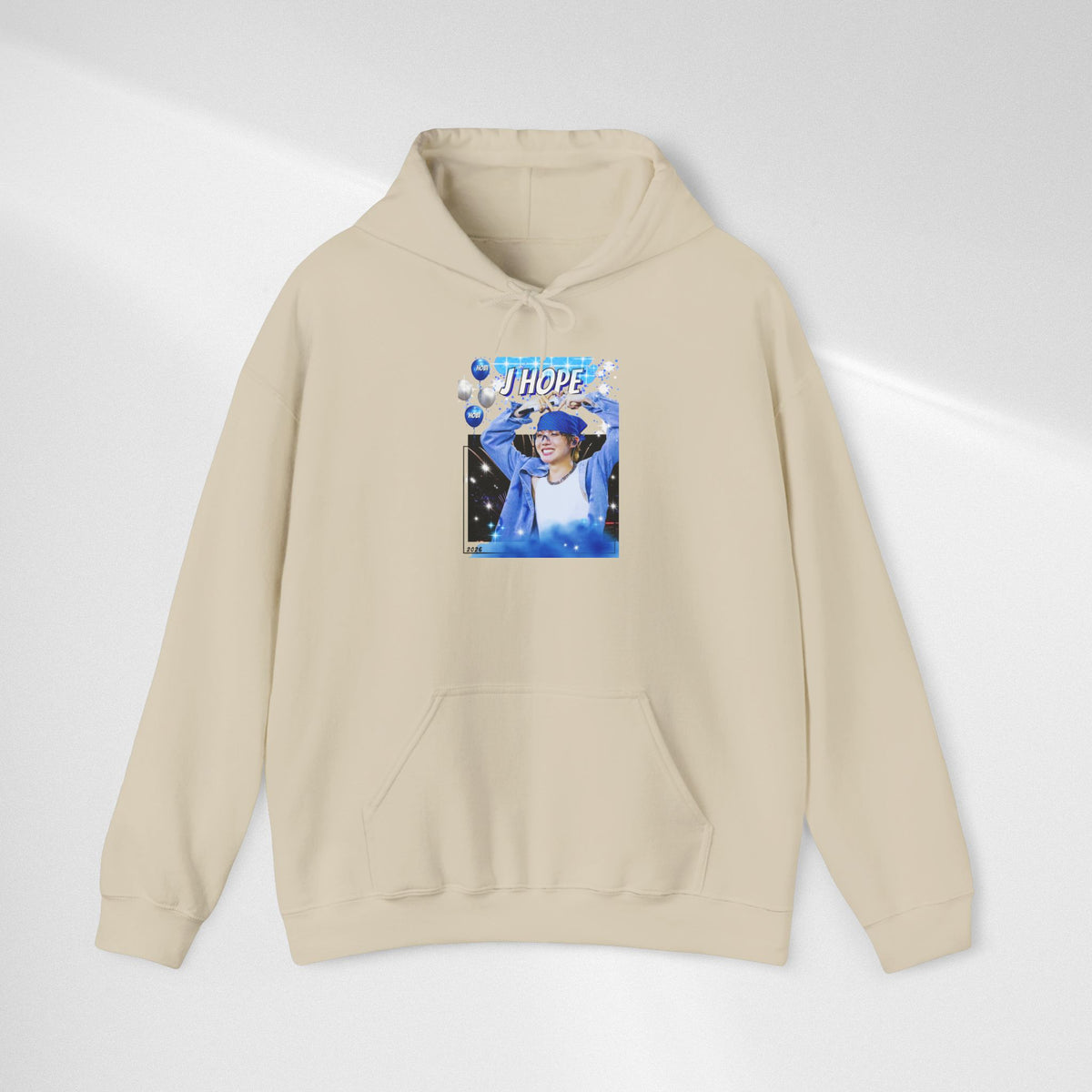 J-Hope 94 Blue Graphic Hoodie