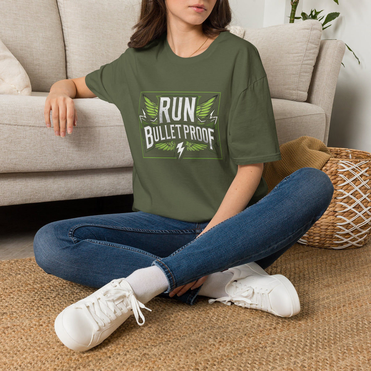 Run Bulletproof T-ShirT-  BTS Graphic Tee
