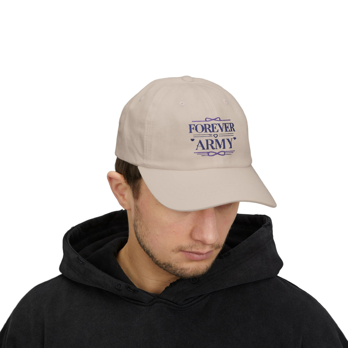 Forever Army BTS Cap –  Embroidered Baseball Hat