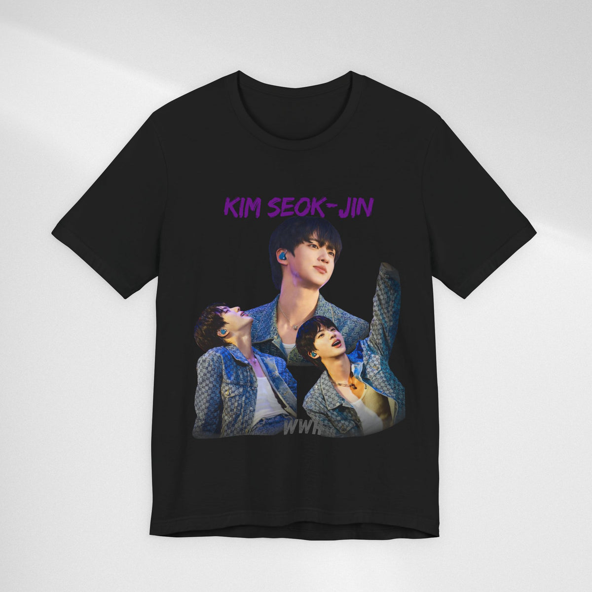 Jin (Kim Seok-jin) Fan Tee — K‑Pop BTS Portrait Graphic T‑Shirt