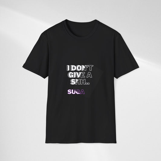 Graphic Tee - "I Don't Give A Shh..." Bold Casual Statement T-Shirt