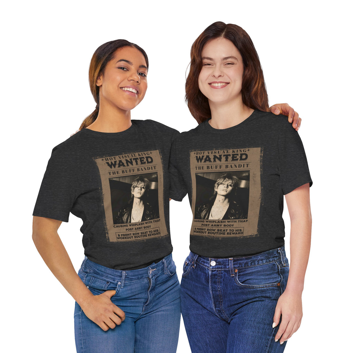 T-Shirt - 'WANTED: The Buff Bandit' Vintage Poster Tee