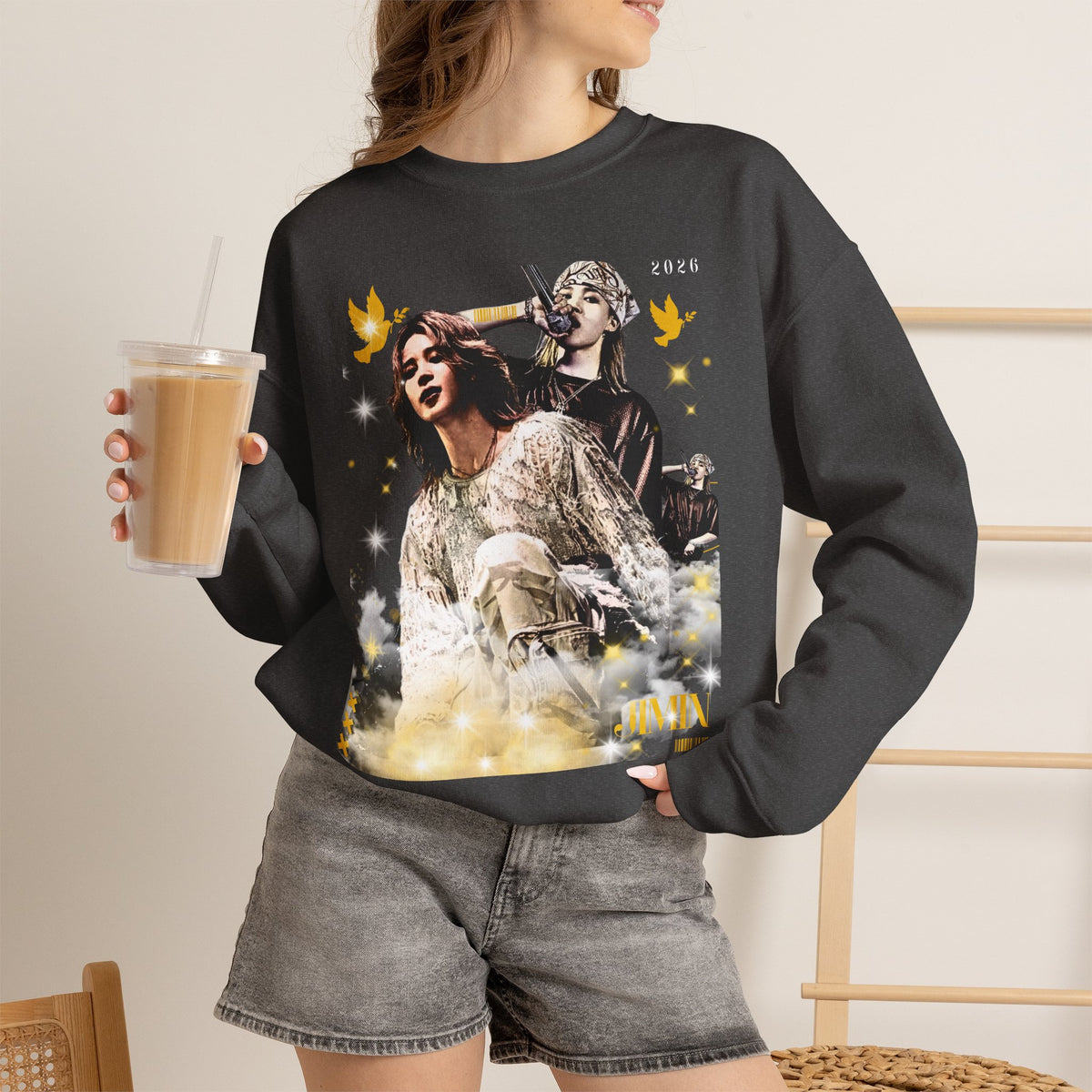 Jimin 95 K-Pop Crewneck Sweatshirt