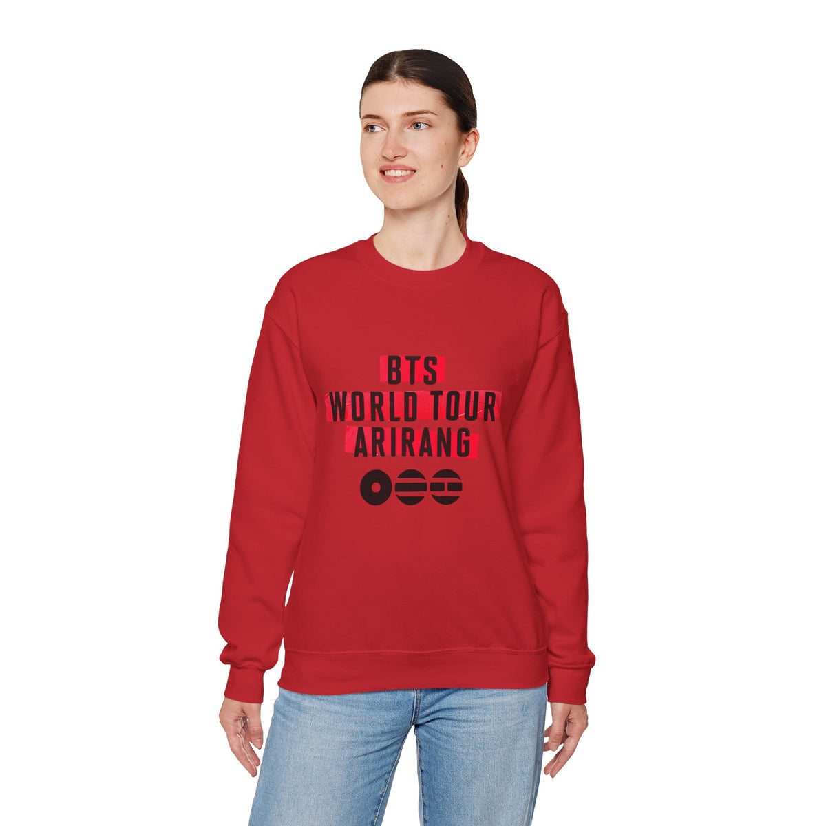 World Tour Arirang Crewneck Sweatshirt — BTS Concert Tour Pullover