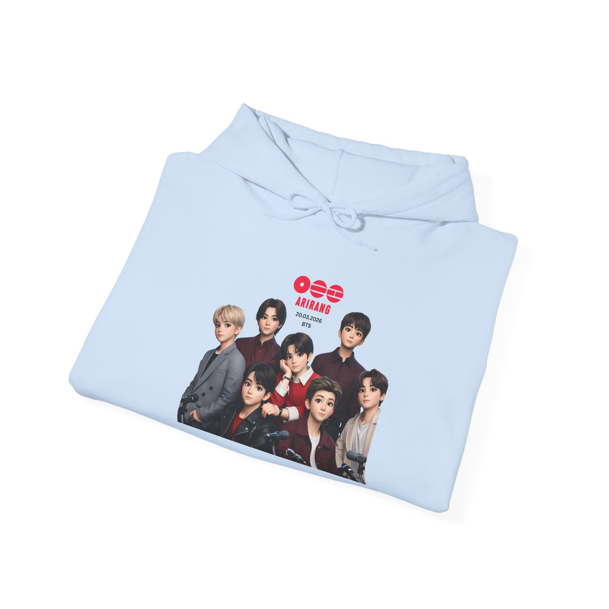 BTS K-Pop Group Photo Hoodie —  Tour Hoodie