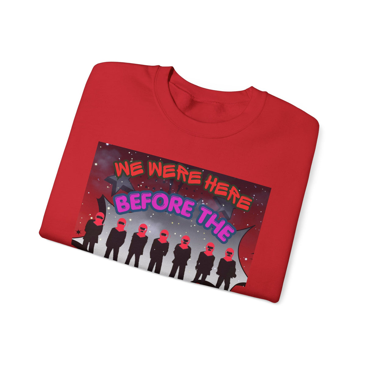 Crewneck Sweatshirt — BTS  the Comeback” Retro Pop Graphic