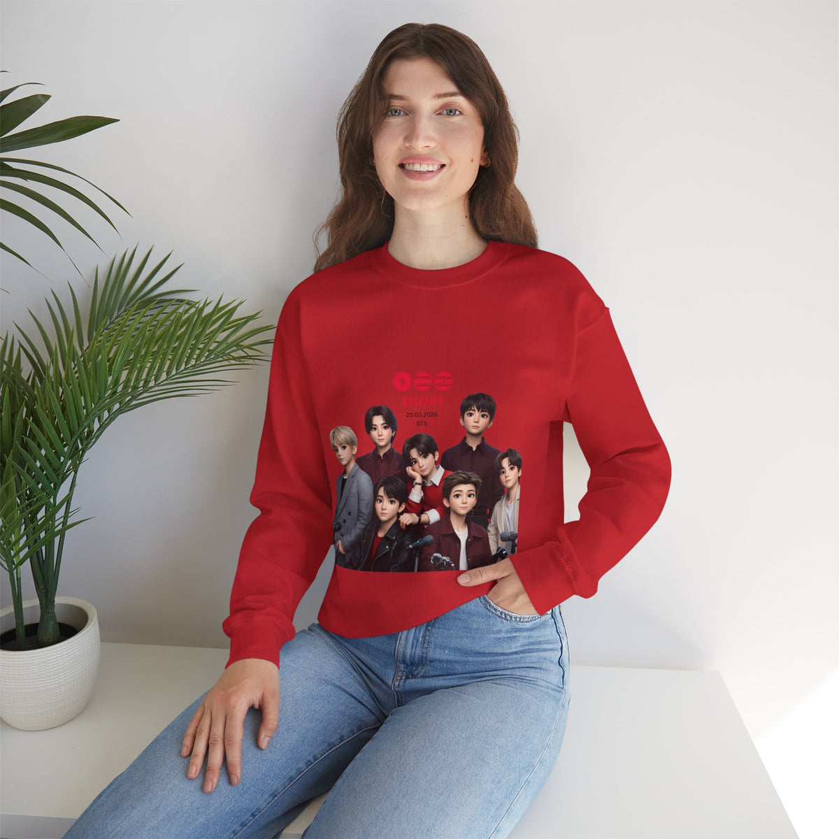 BTS GROUP Photo Crewneck Sweatshirt