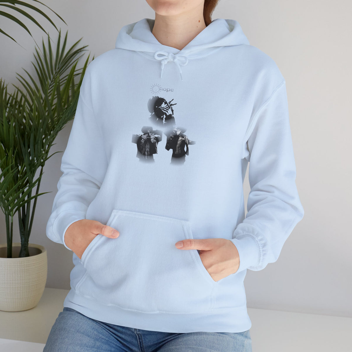 JHOPE Hoodie - Vintage Film Noir Photographer Graphic Hoodie