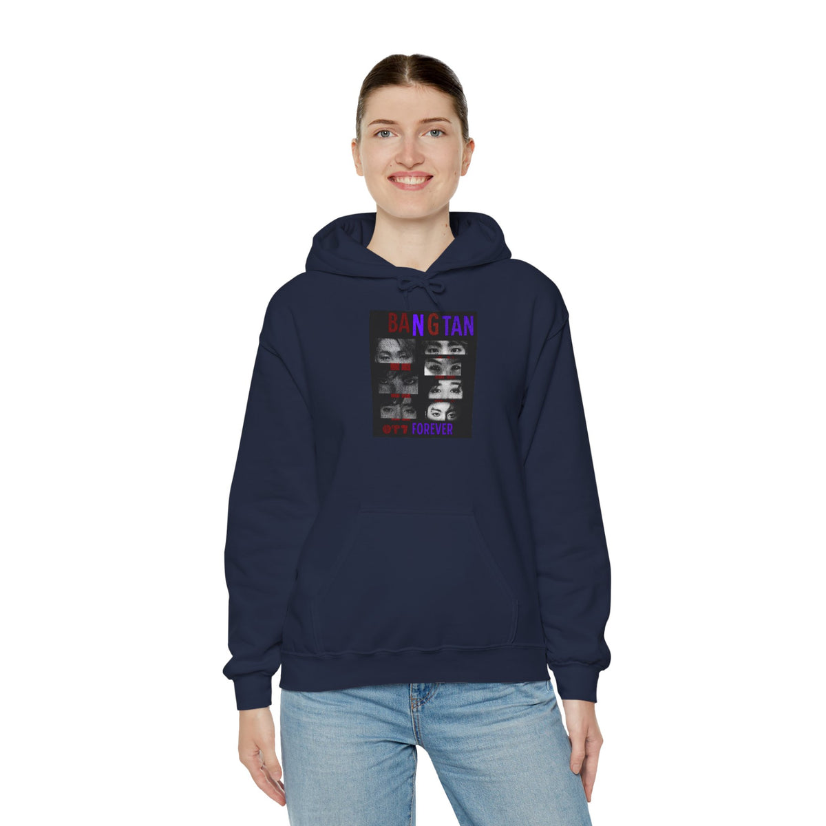 BTS 'Bangtan' Photo Collage Hoodie –BTS  K-Pop Fan Sweatshirt