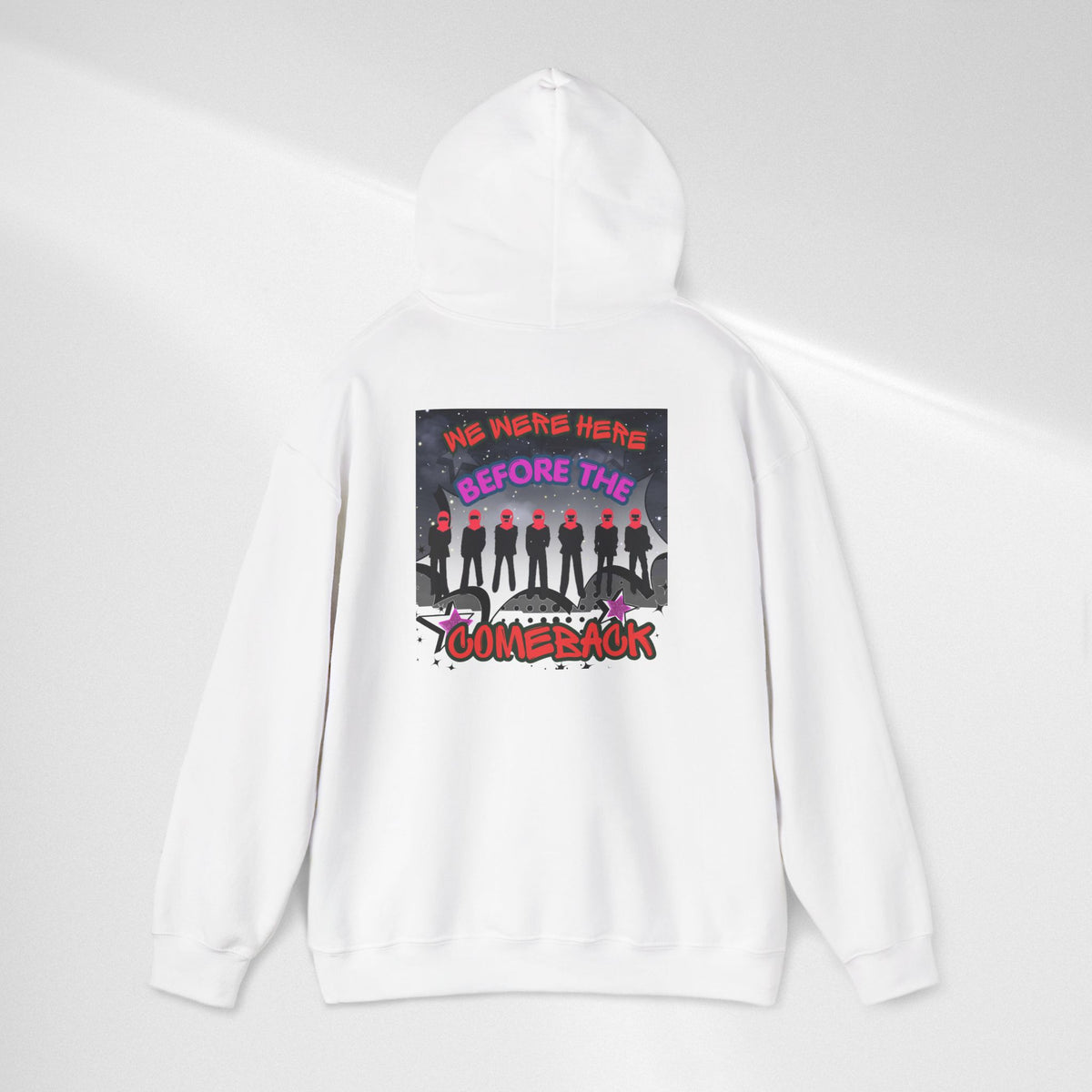 Hoodie — BTS  The Comeback" Retro Space Silhouette Hoodie