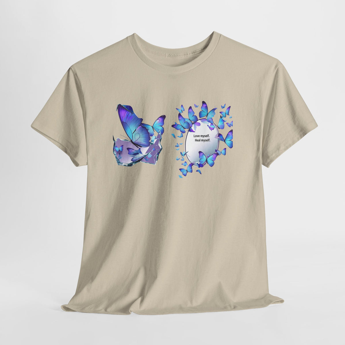 Butterfly Graphic Tee — BTS  Butterflies 'Beautiful' Design