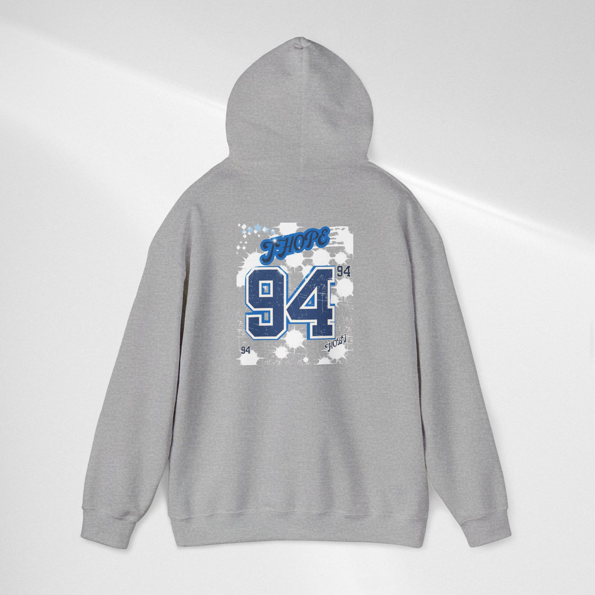 J-Hope 94 Blue Graphic Hoodie