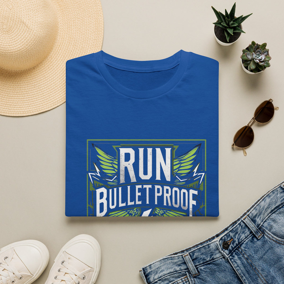 Run Bulletproof T-ShirT-  BTS Graphic Tee