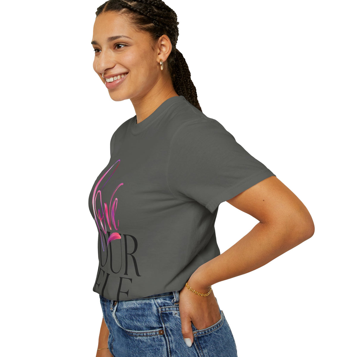 Love Yourself Tee – Inspirational Self-Love Graphic T-Shirt