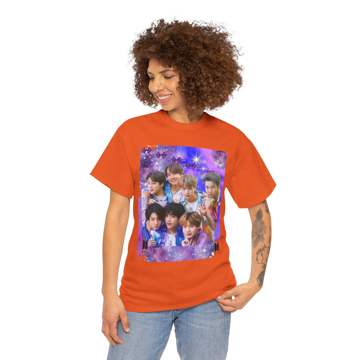 BTS Galaxy Photo Tee