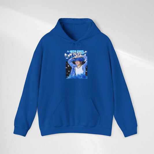 J-Hope 94 Blue Graphic Hoodie