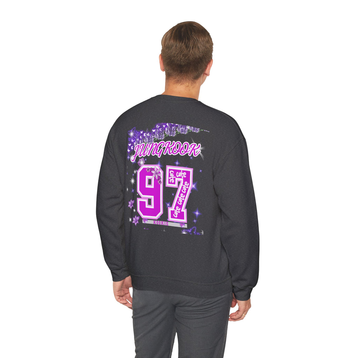 Jungkook 97 Crewneck Sweatshirt — K-Pop Fan Sweatshirt