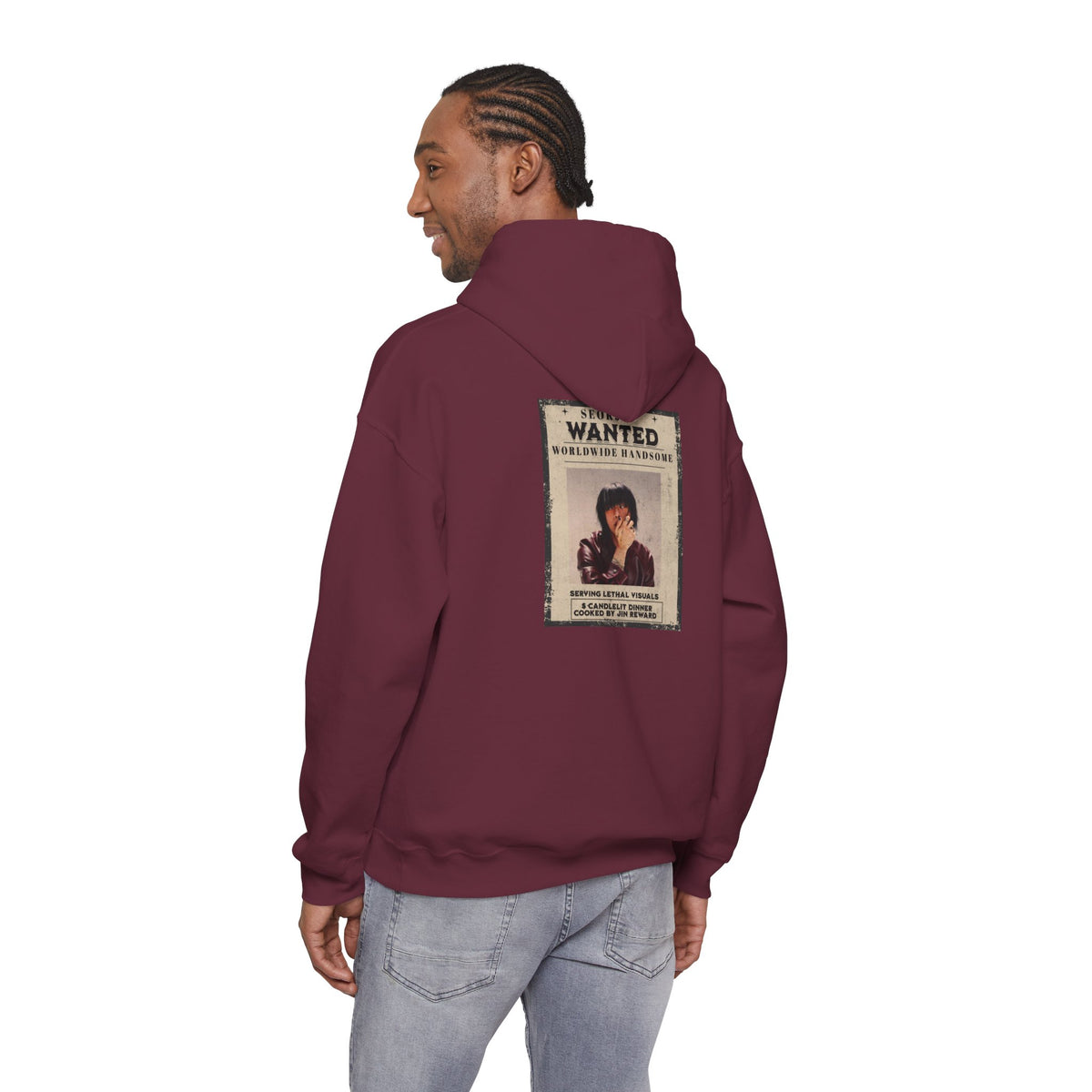 Wanted Poster Hoodie — Vintage 'Missing You' Retro Photo Pullover