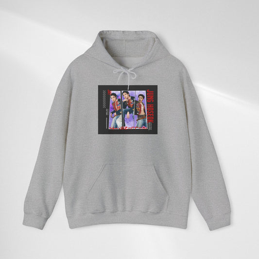 Retro Photo Panel Hoodie — Jung Hoseok Graphic