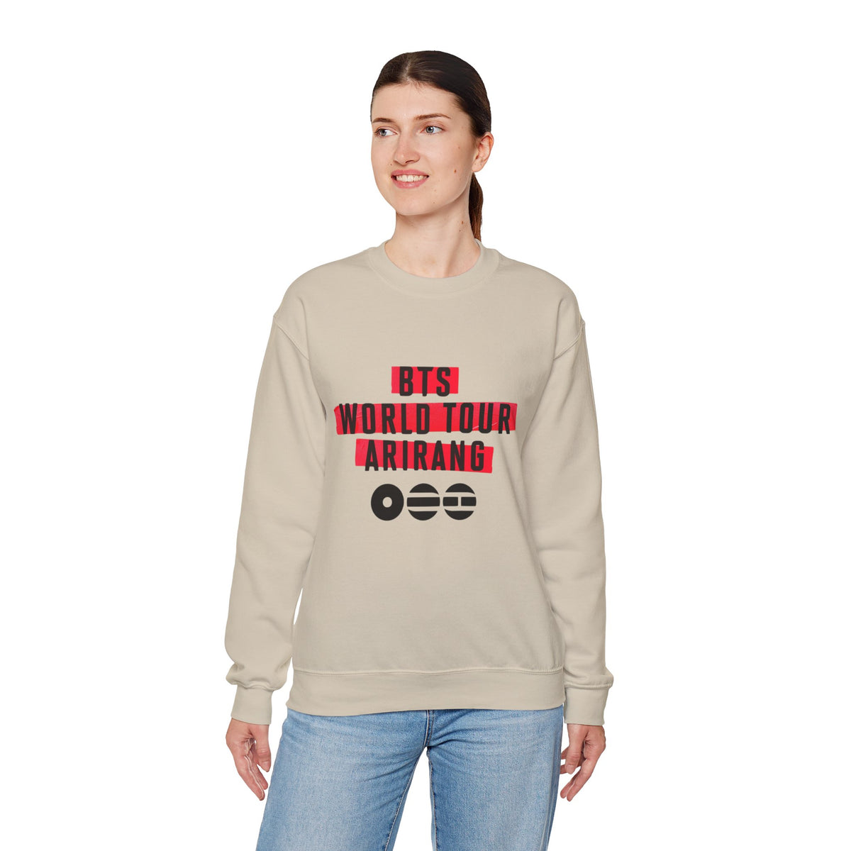 World Tour Arirang Crewneck Sweatshirt — BTS Concert Tour Pullover