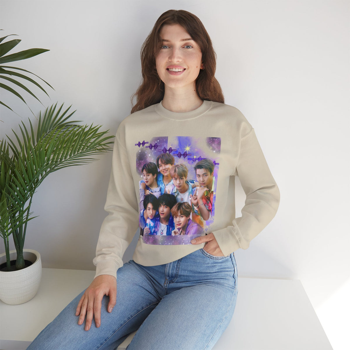 BTS Group Photo Crewneck Sweatshirt
