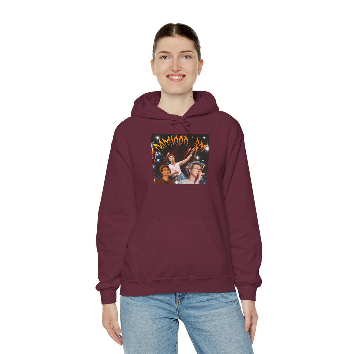 RM Photo Hoodie — Custom Back Number "94" Music Fan Pullover