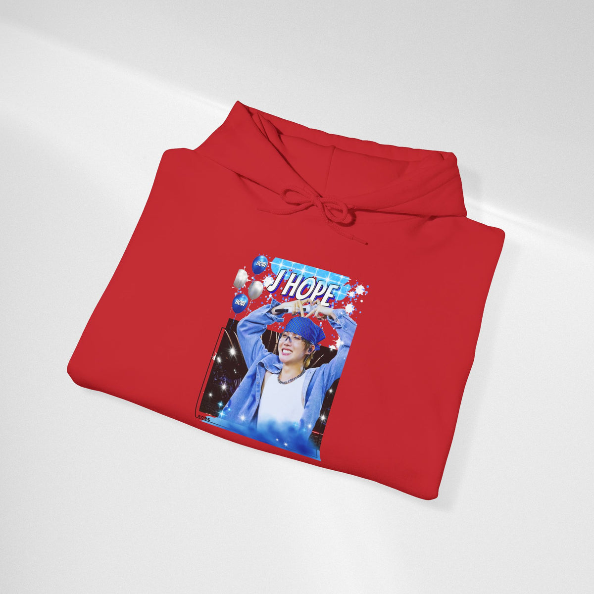 J-Hope 94 Blue Graphic Hoodie