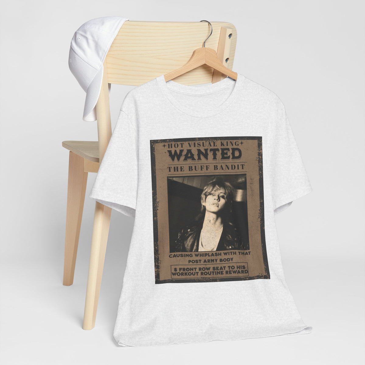 T-Shirt - 'WANTED: The Buff Bandit' Vintage Poster Tee