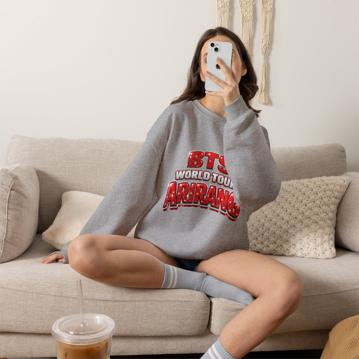 BTS World Tour 'Arirang' Crewneck Sweatshirt