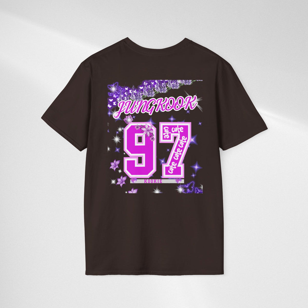 Jungkook 97 Fan Tee — Purple K-Pop BTS T-Shirt
