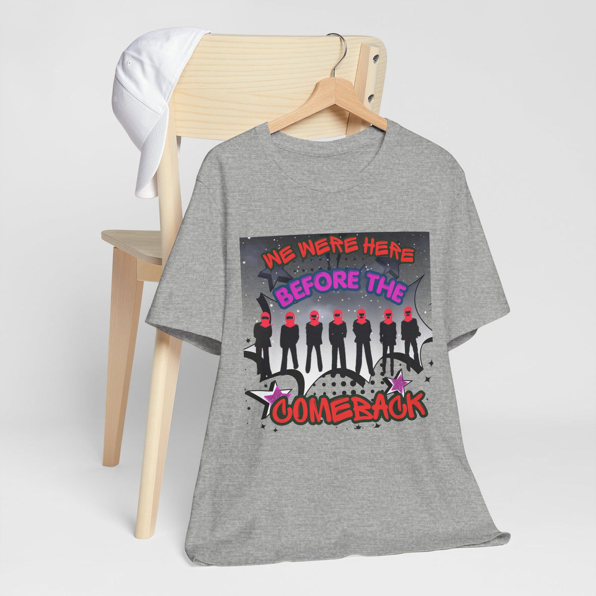 BTS The Comeback T-Shirt – Retro Silhouette Music Tee