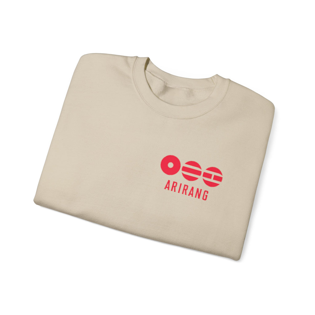 Arirang Minimalist Crewneck Sweatshirt — BTS Music