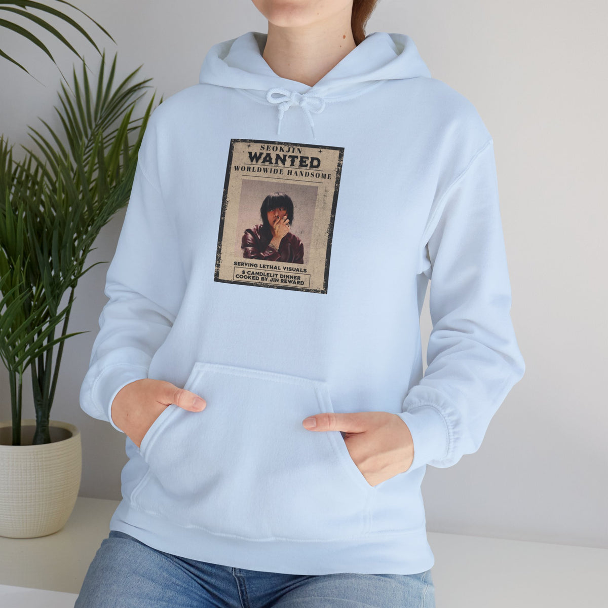 Wanted Poster Hoodie — Vintage 'Missing You' Retro Photo Pullover