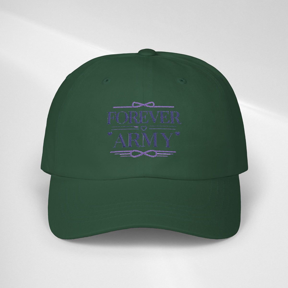 Forever Army BTS Cap –  Embroidered Baseball Hat