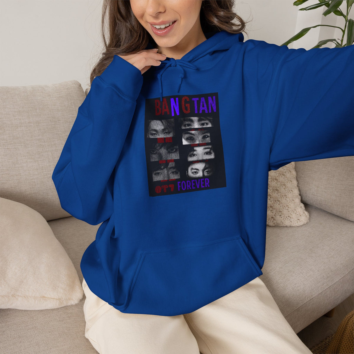 BTS 'Bangtan' Photo Collage Hoodie –BTS  K-Pop Fan Sweatshirt