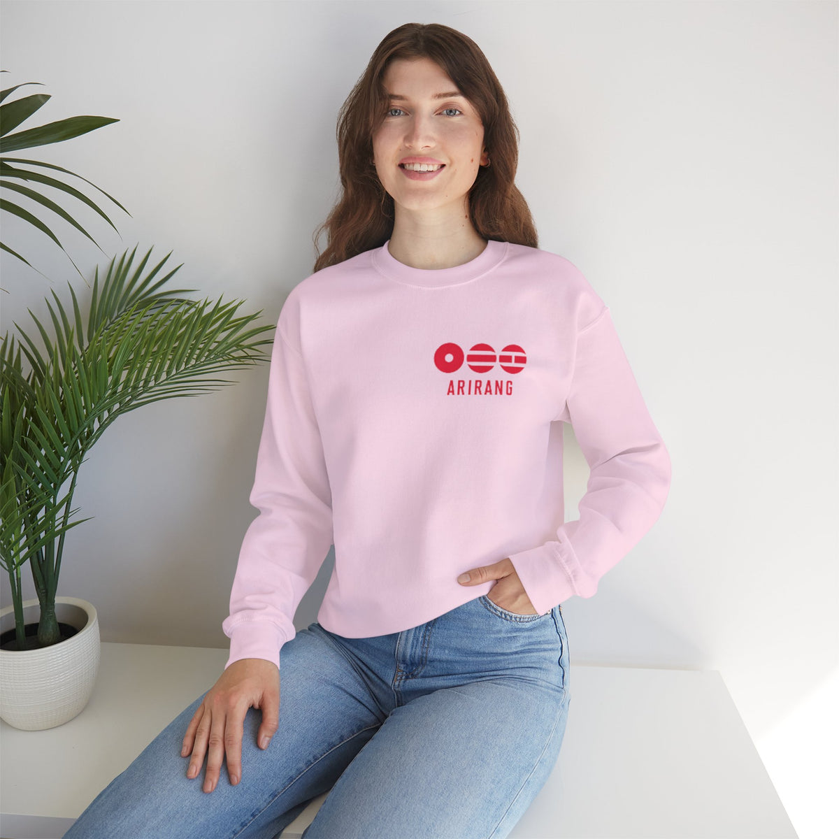 Arirang Minimalist Crewneck Sweatshirt — BTS Music